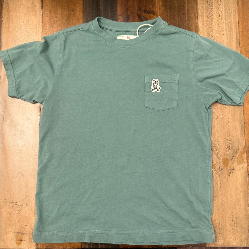 Kids Green T-Shirt with Pocket